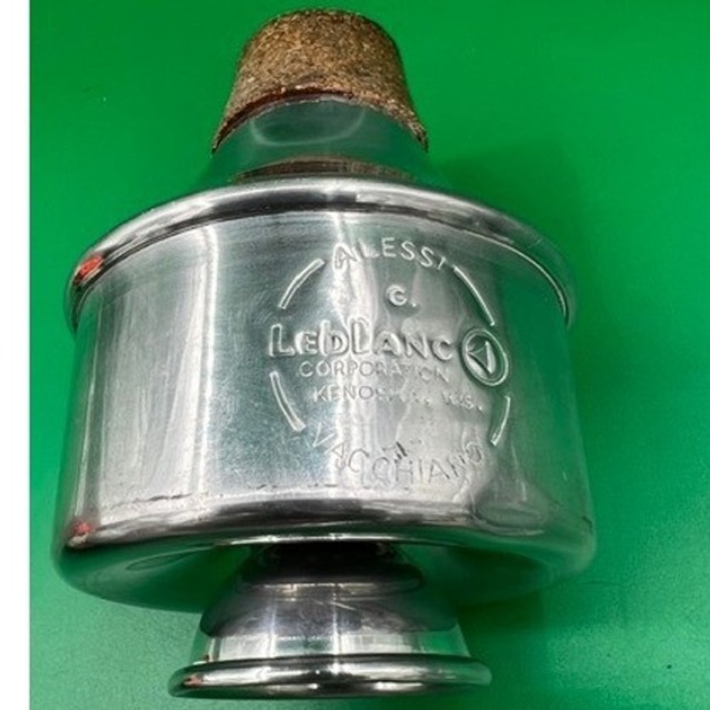 Leblanc Alessi-Vacchiano Trumpet Mute Silver Aluminum Vintage USA Made